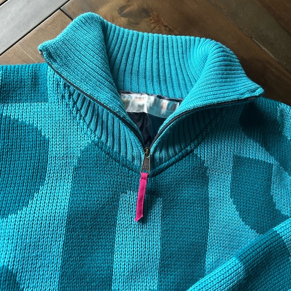 True vintage retro SOS Redline fully insulated half zip - Picture 7 of 10